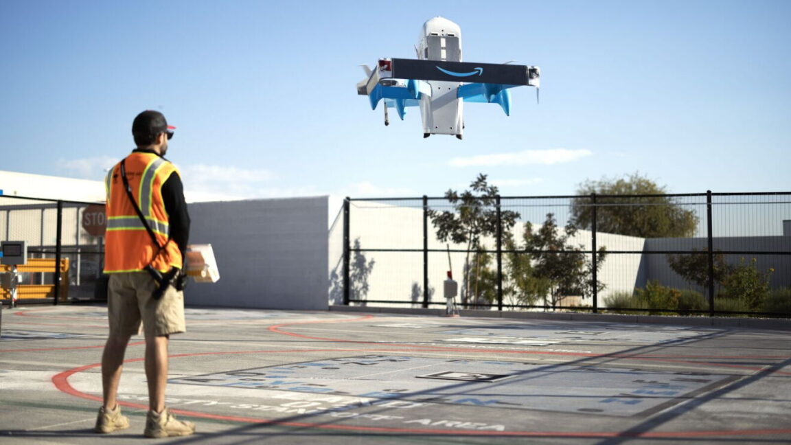 Amazon Prime Air Drone Delivery Aims for Expansion to 500 US Cities by 2026