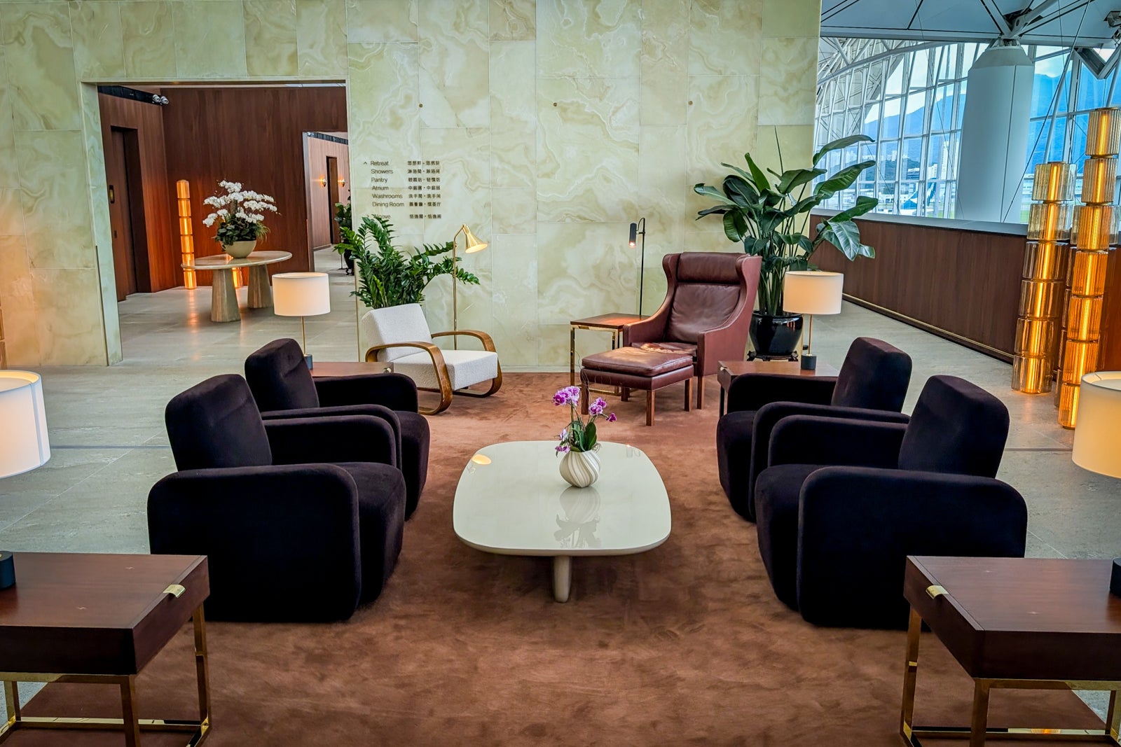 Cathay Pacific Unveils Renovated The Wing, First Lounge at Hong Kong Airport
