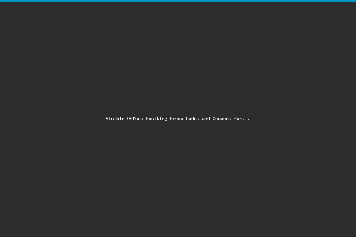 Visible Offers Exciting Promo Codes and Coupons for August 2026